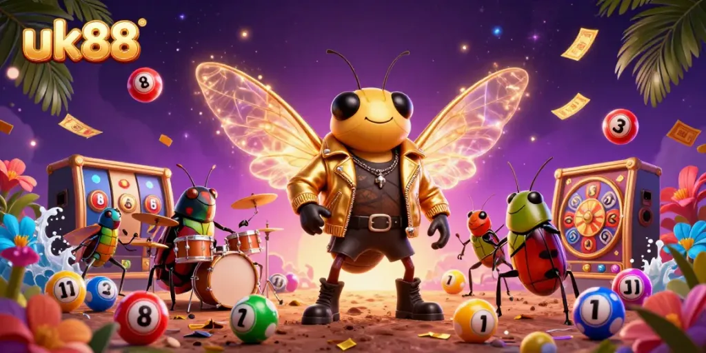 Experience the thrilling excitement of uk88 with vibrant lottery elements and dynamic game action.