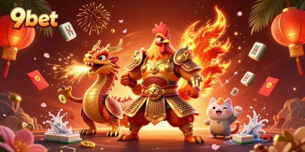 Engage with the thrilling world of 9bet featuring legendary characters and dynamic casino elements.