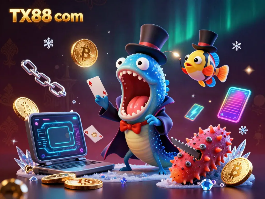 TX88 com highlights thrilling magic of gambling with enchanting aquatic characters.